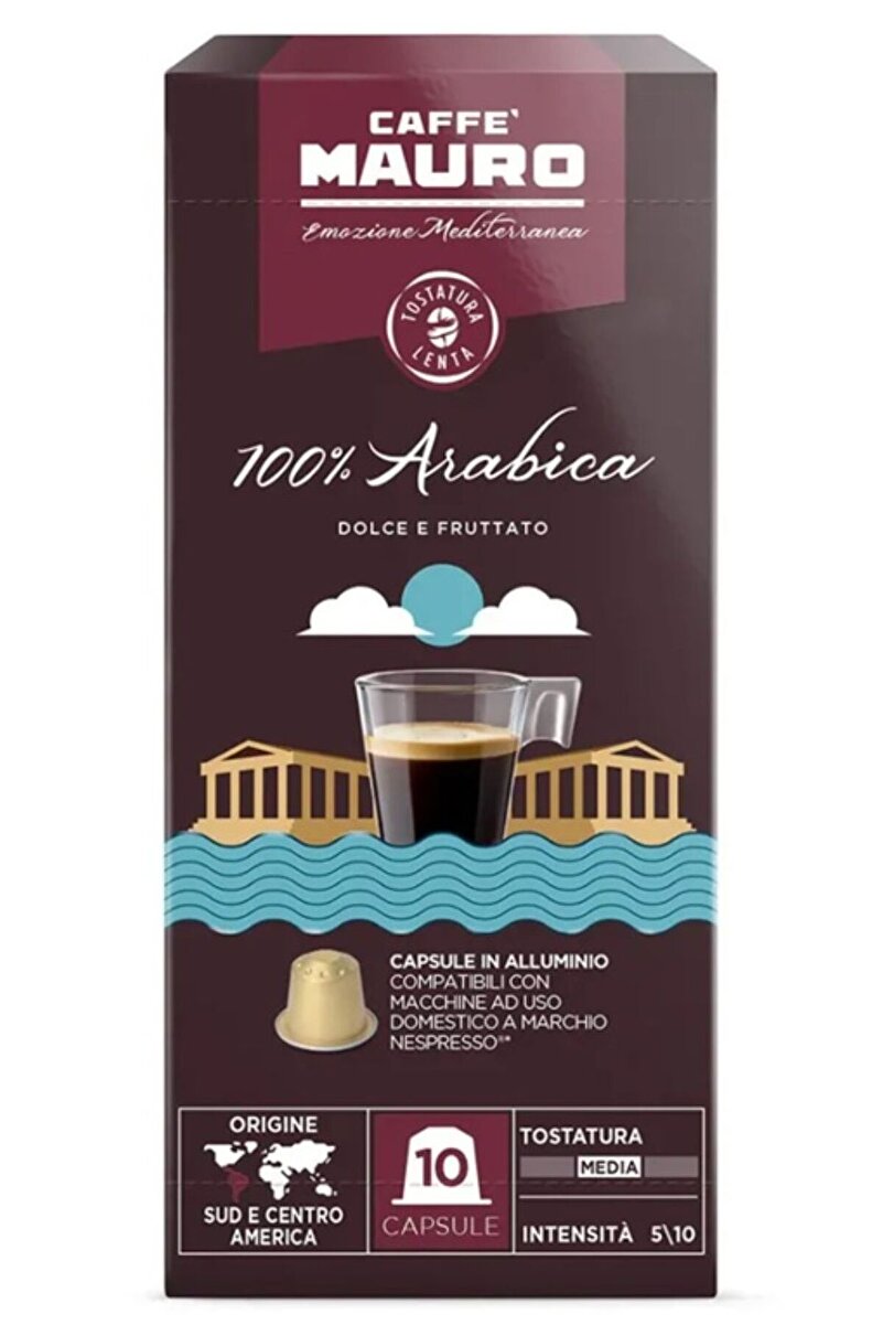 100% Arabica Nespresso Kapsül Kahve 10 Kapsul