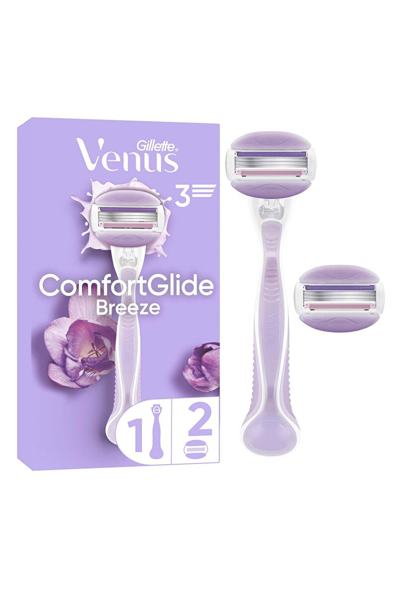 Venüs Comfortglide Breeze Kadın Tıraş Bıçağı 2 Yedek Başlık 1. görsel