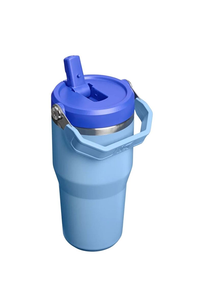 IceFlow™ Flip Straw Tumbler Mavi Pipetli Termos | 0.60 L 3. görsel