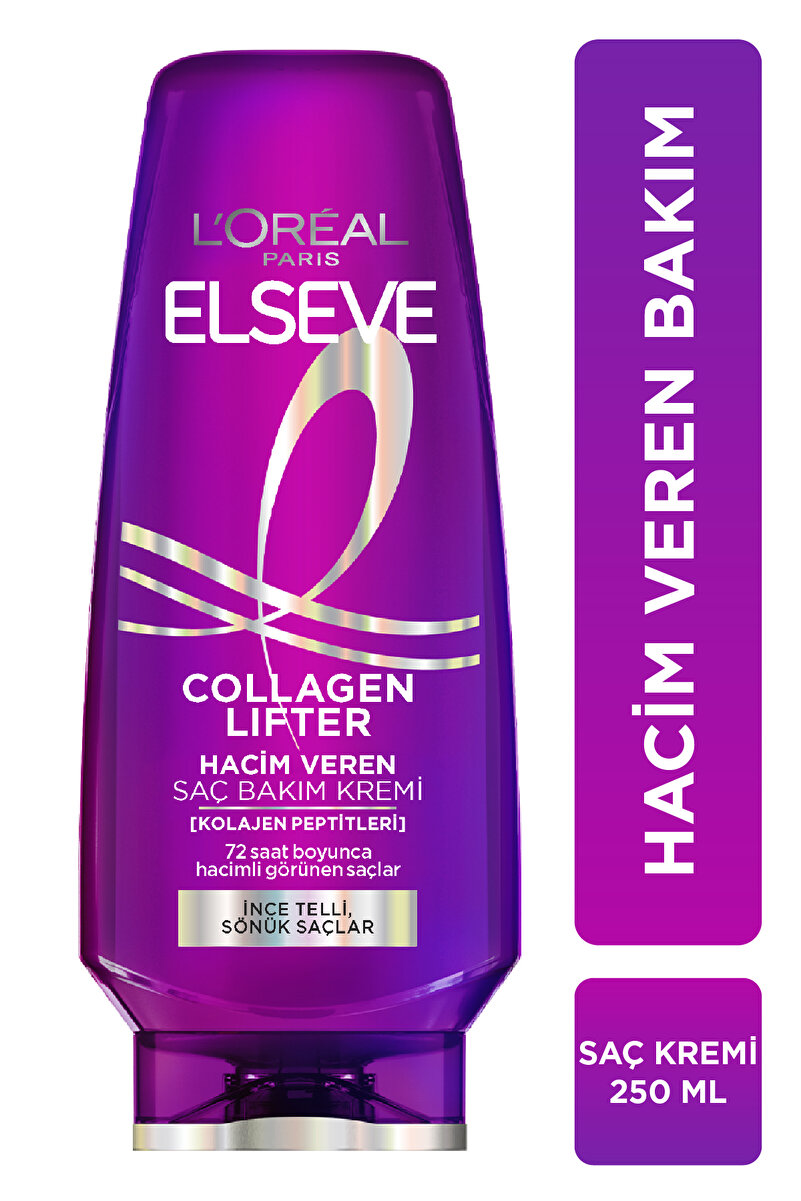 Collagen Lifter [Kolajen Peptitleri] İçeren Hacim Veren Saç Bakım Kremi 250ml 1. görsel