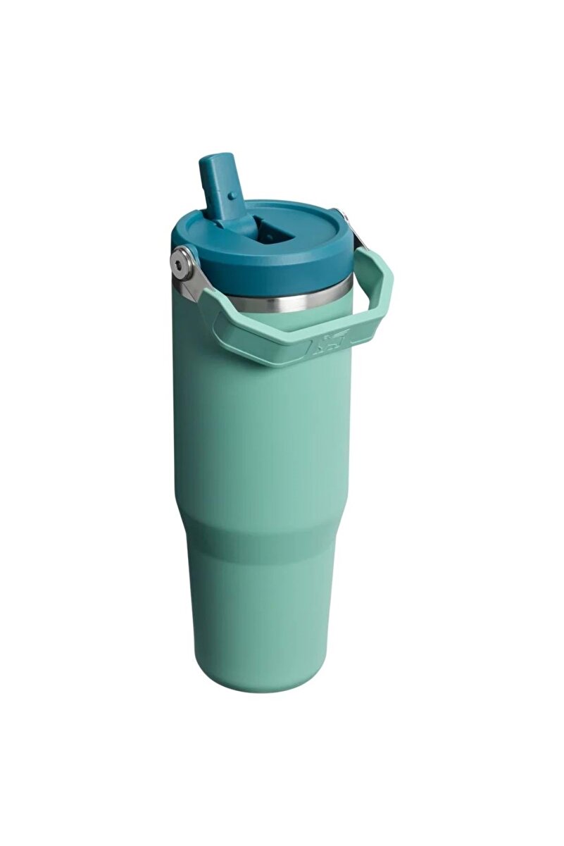 The IceFlow Flip Straw 2.0 Tumbler 0.89L Pipetli Termos 10-13424-0213 Yeşil 2. görsel