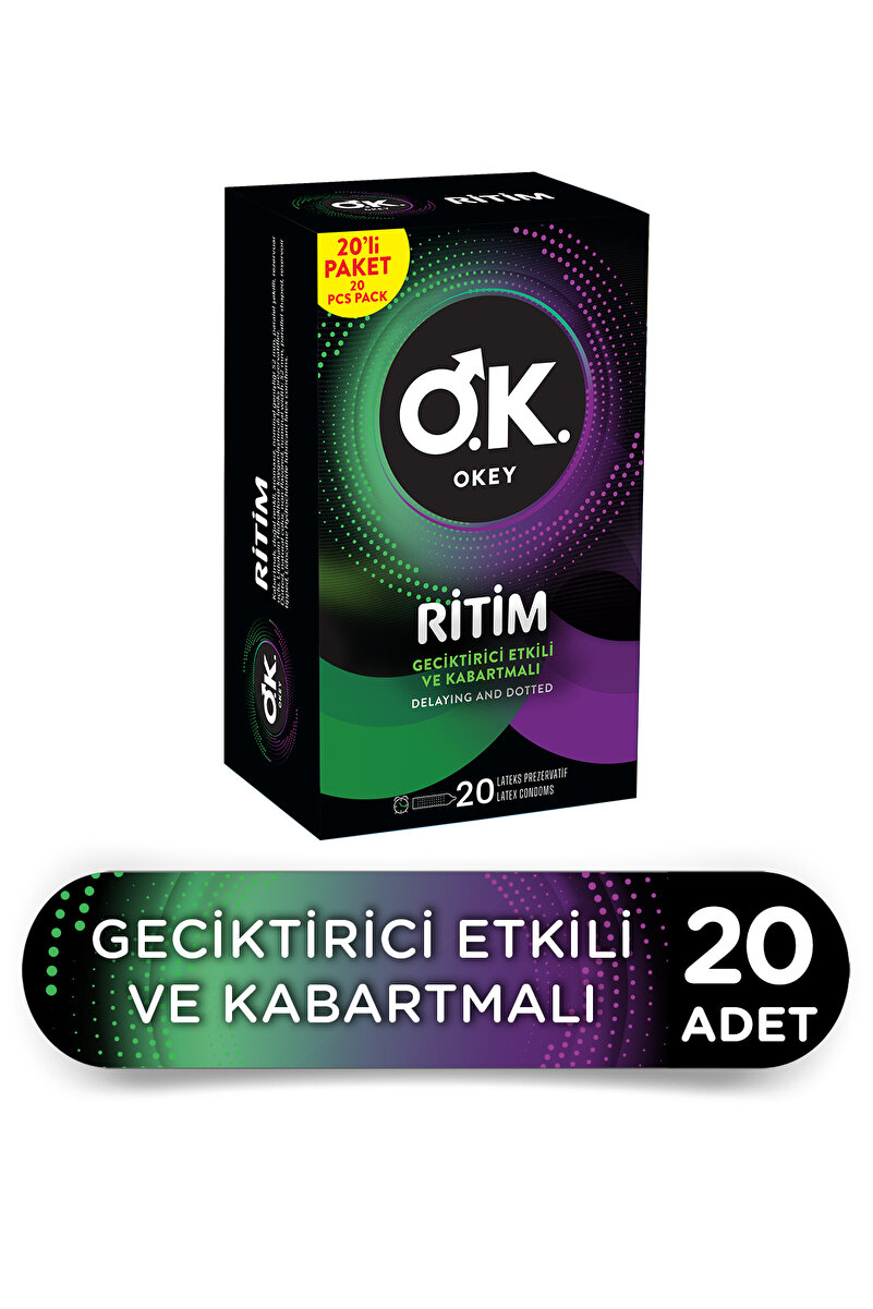 Ritim 20'li Prezervatif 1. görsel