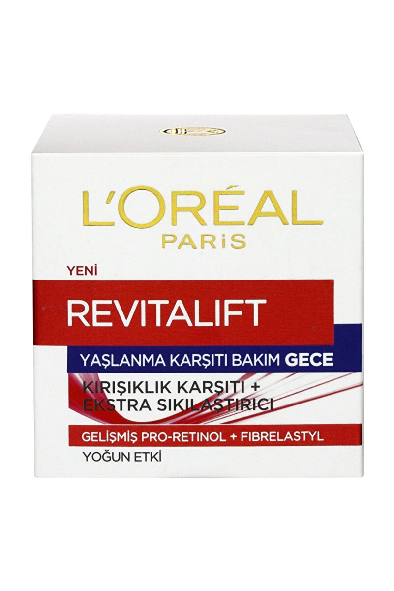 Revitalift Yaşlanma Karşıtı 40+ Gece Bakım Kremi 50ml 3600523303526 3. görsel