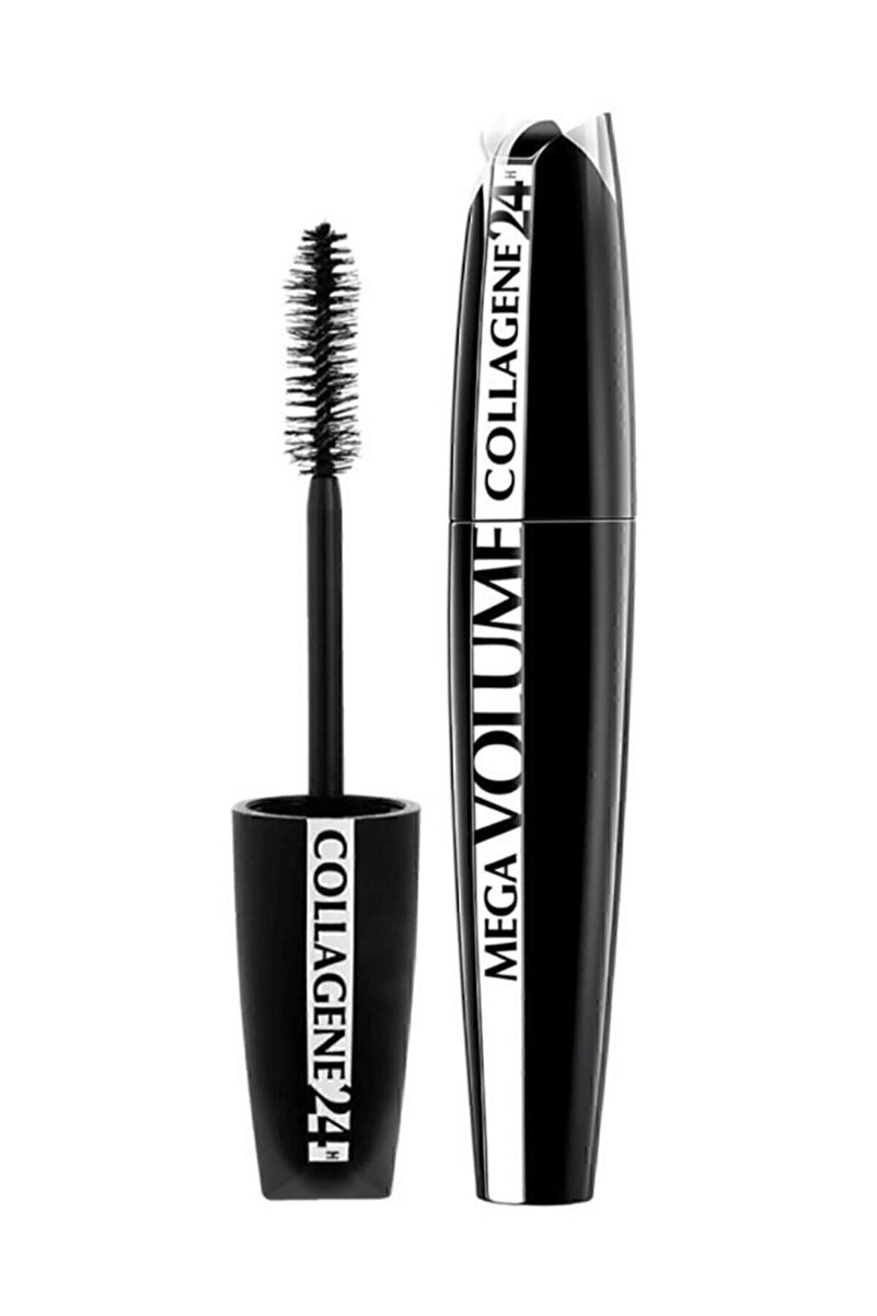 L'oréal Paris Mega Volume Collagene 24h Siyah Maskara 1. görsel