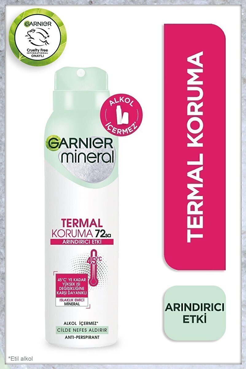 Mineral Termal Koruma Sprey Deodorant 1. görsel