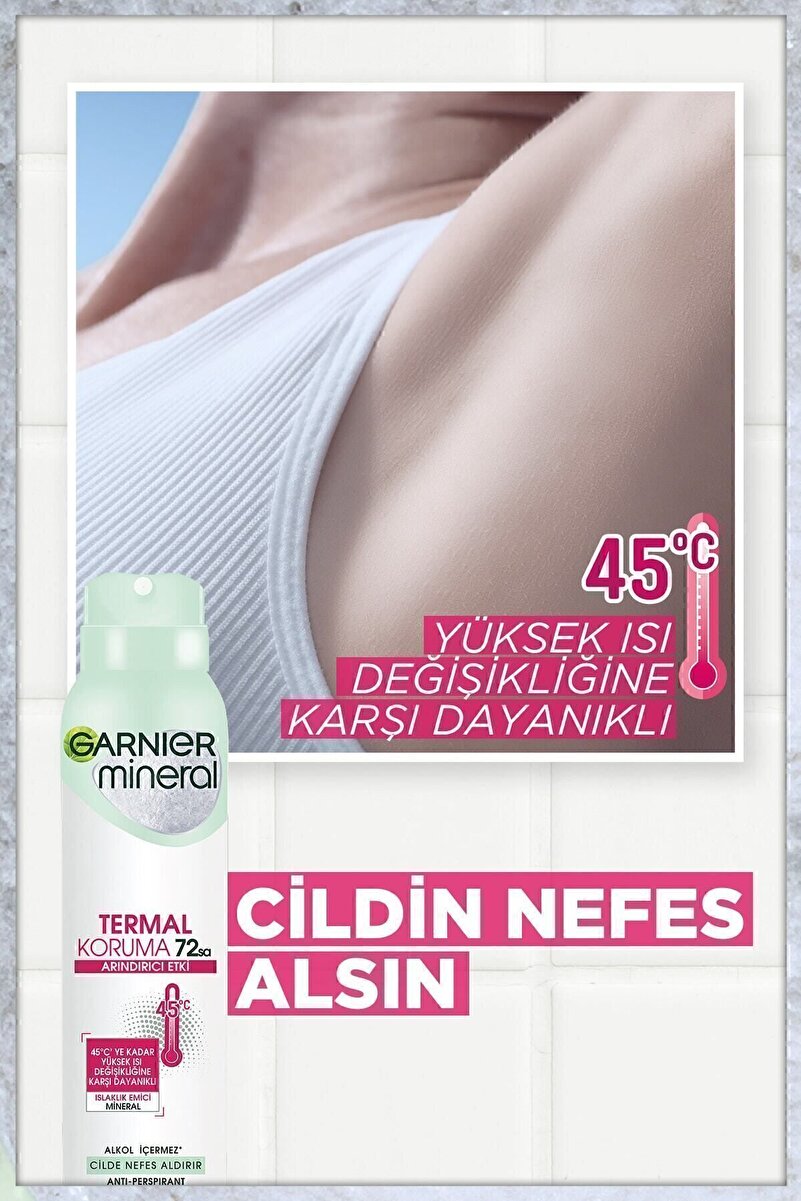 Mineral Termal Koruma Sprey Deodorant 2. görsel