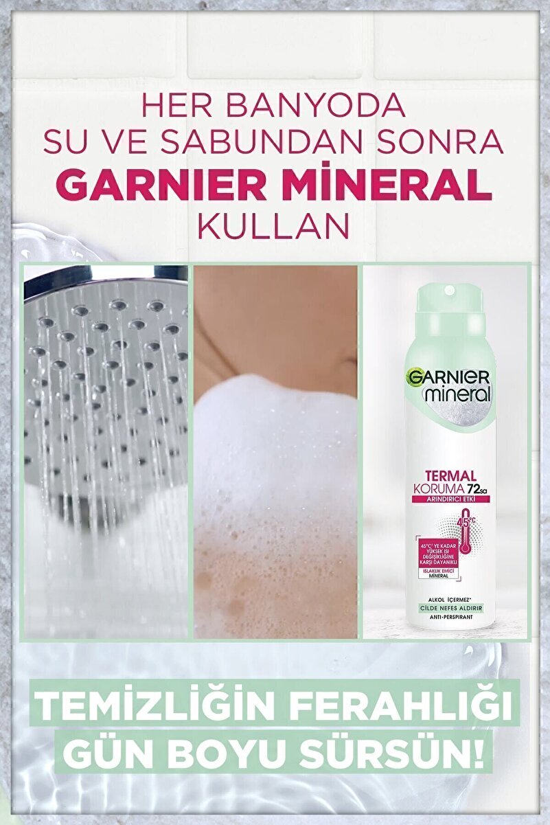 Mineral Termal Koruma Sprey Deodorant 3. görsel