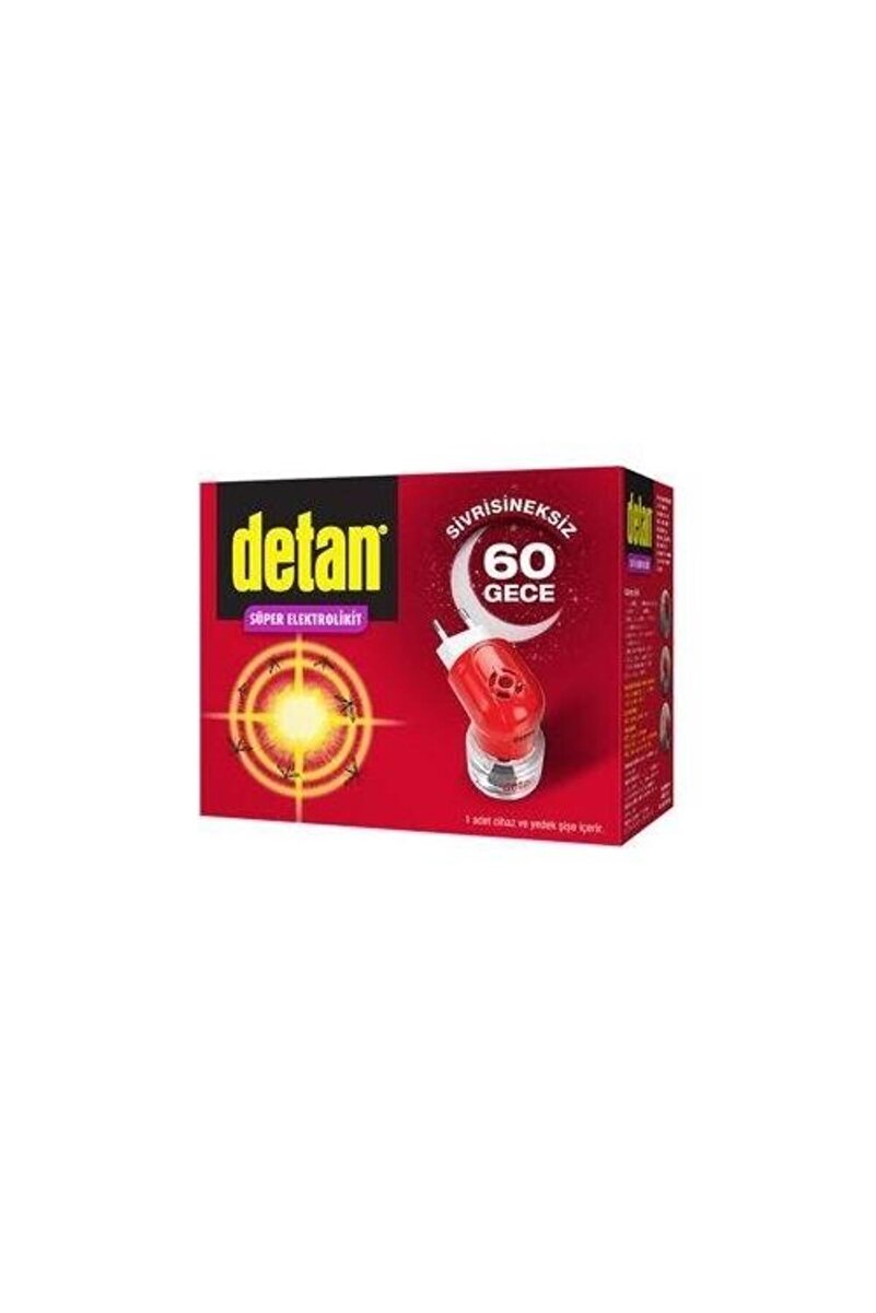 60 Gece Elektrolikit Sivrisinek Kovucu Cihaz + Yedek 1. görsel