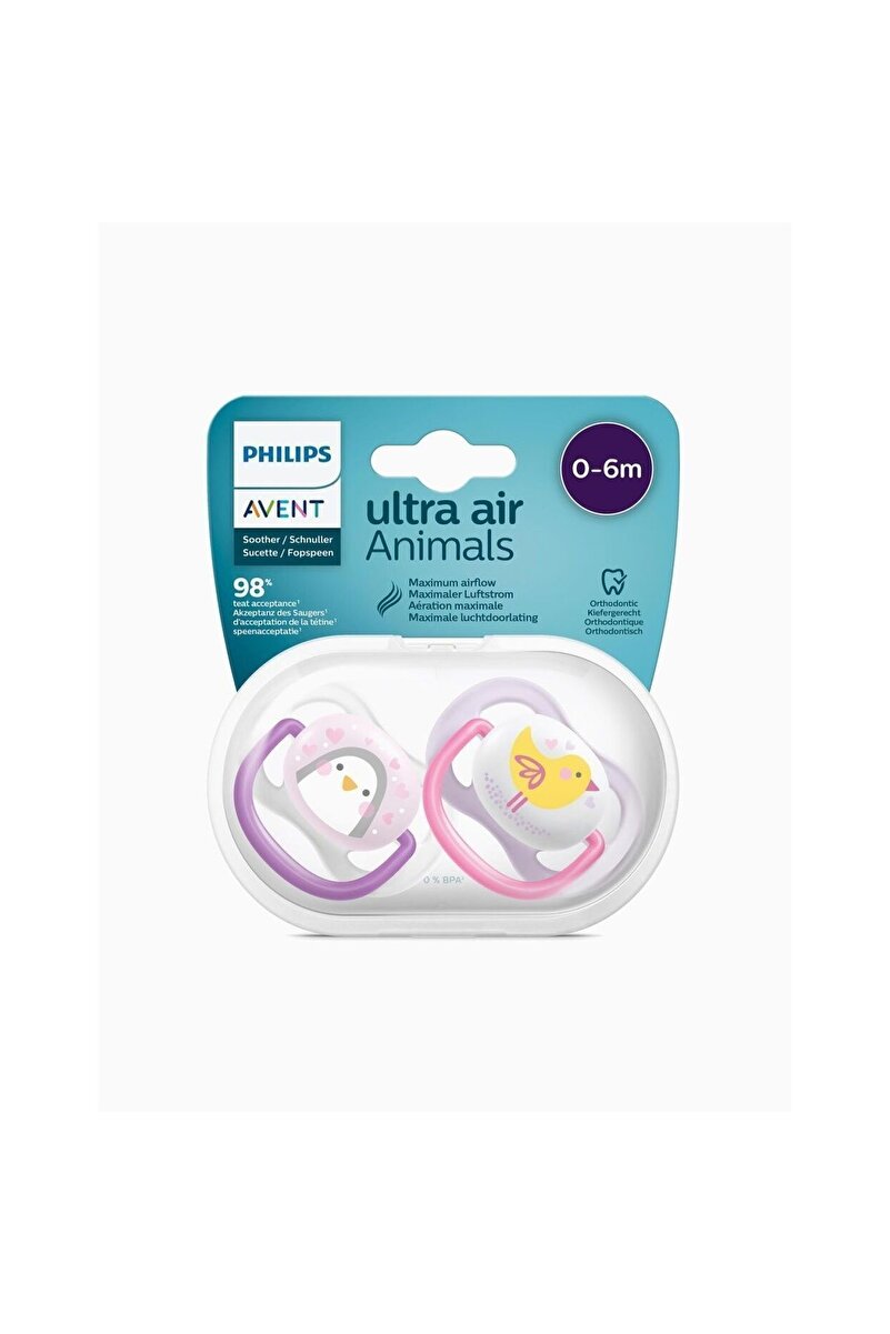 Ultra Air Emzik 0-6 ay Kız, SCF080/06 1. görsel