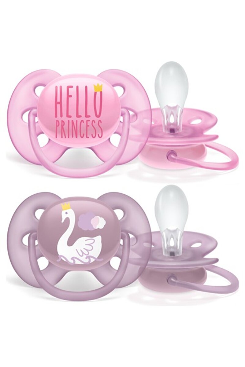 Avent Emzik Scf223/02 6-18 Ay Kız Ultra Soft 2. görsel