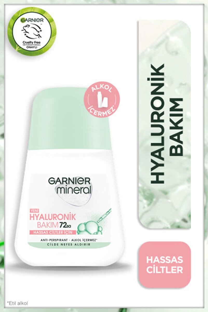 Mineral Hyaluronik Bakım Roll-on Deodorant- 1. görsel