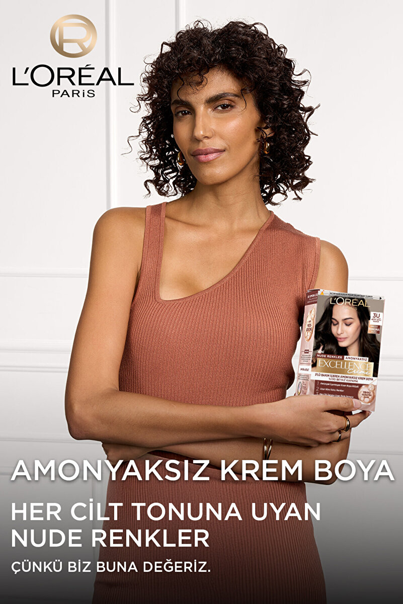Excellence Creme Nude Renkler Saç Boyası – 3u Nude Koyu Kahve 2. görsel