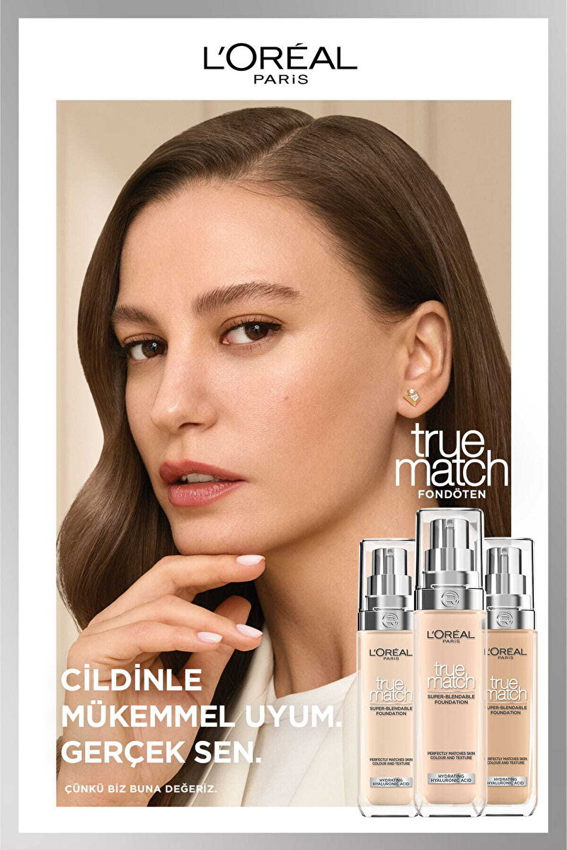 L'Oréal Paris True Match Bakım Yapan Fondöten 1N IVORY 2. görsel