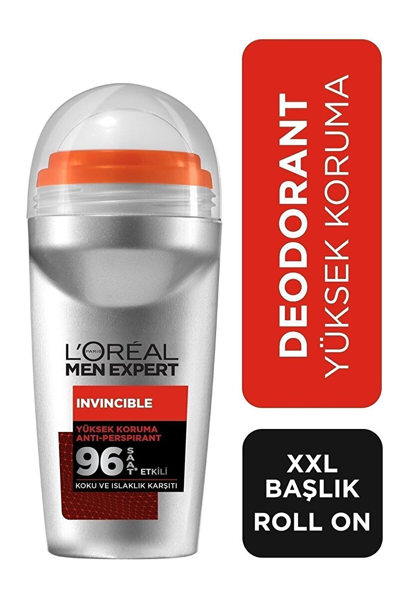Invincible Anti Perspirant Yüksek Koruma Erkek Roll On 50_ml. 1. görsel