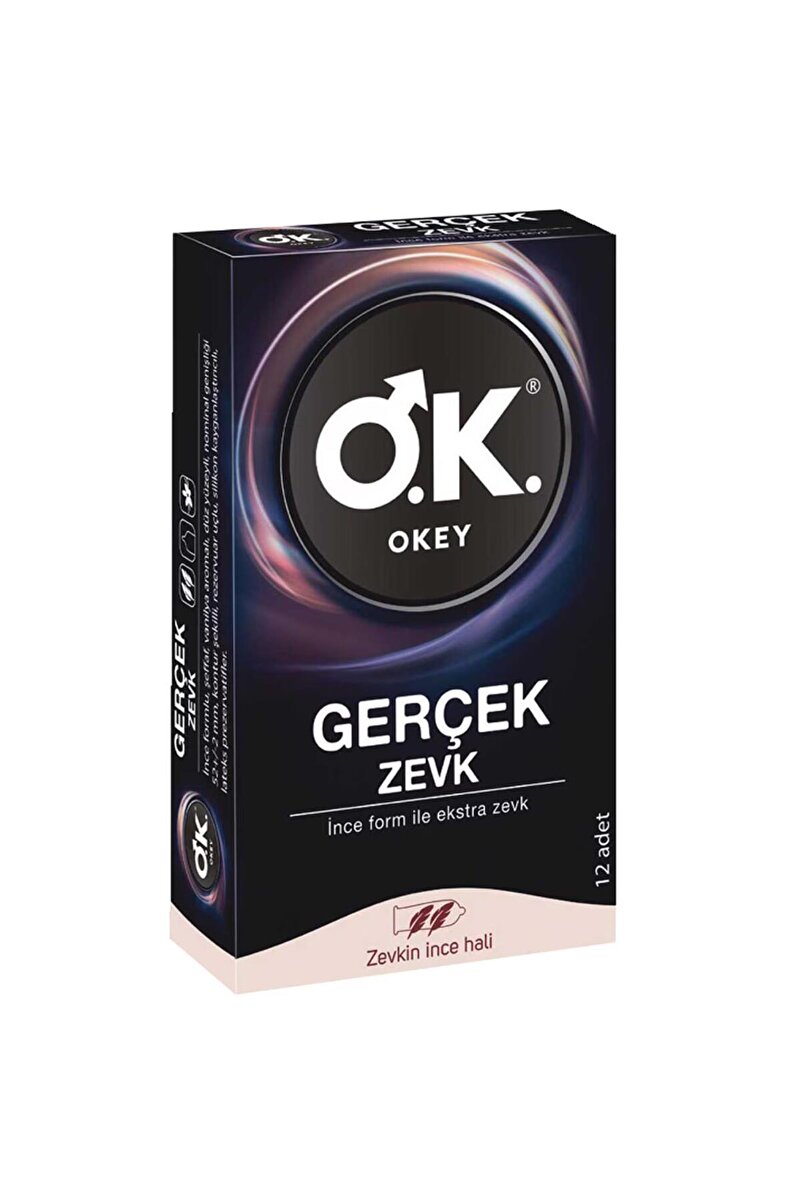 Gerçek Zevk 12 li Prezervatif 1. görsel