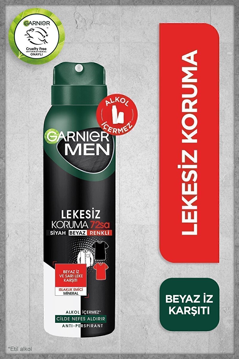 Erkek Lekesiz Koruma Aerosol