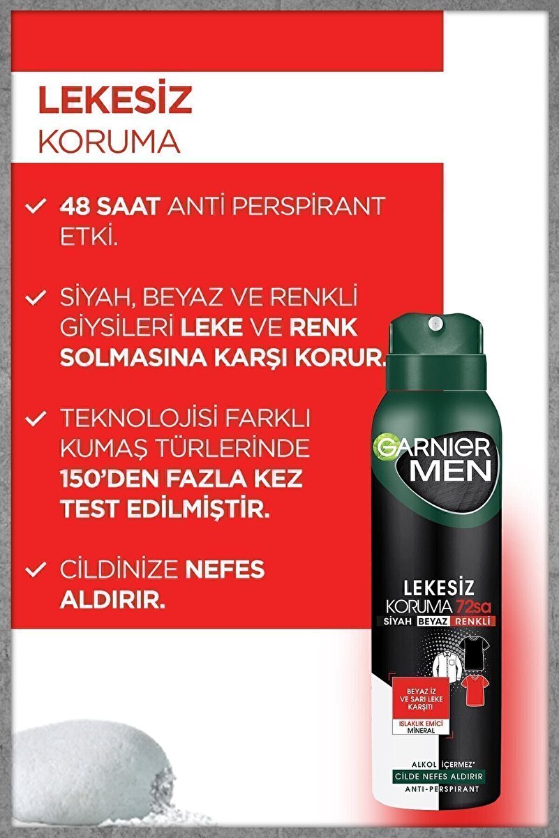 Erkek Lekesiz Koruma Aerosol 3. görsel
