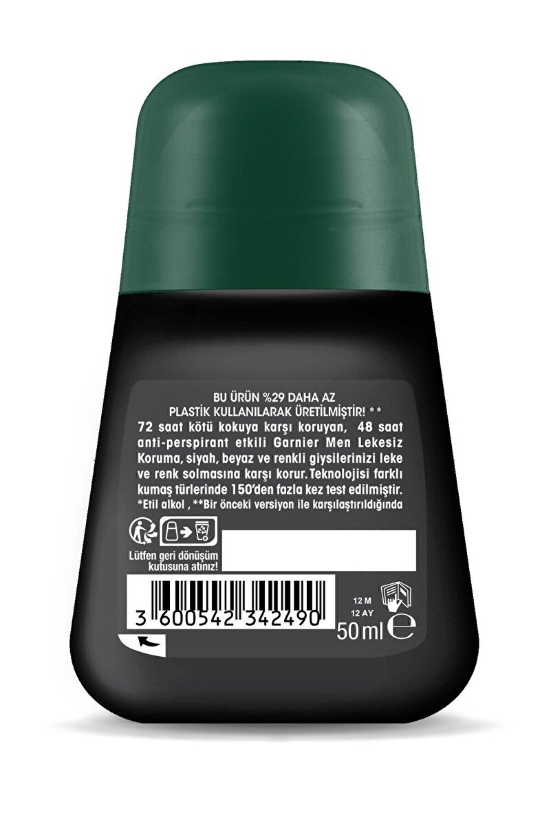 MEN LEKESİZ KORUMA ROLL ON DEODORANT 50 ML- 2. görsel