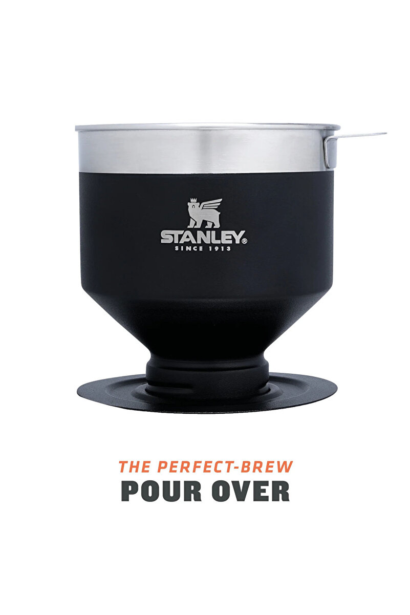 Classic Perfect-Brew Pour Over Kahve Demleyici Siyah 3. görsel