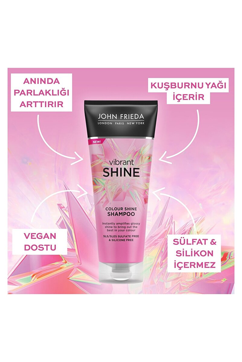 Vibrant Shine Canlı Parlaklık Veren Şampuan 2. görsel