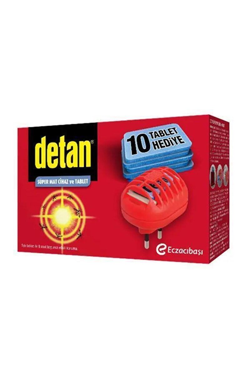 Süper Mat Cihaz + 10 Yedek Sivrisineksiz 10 Gece 1. görsel