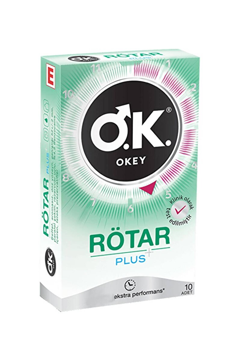 Rötar Plus 10'lu Prezervatif 1. görsel