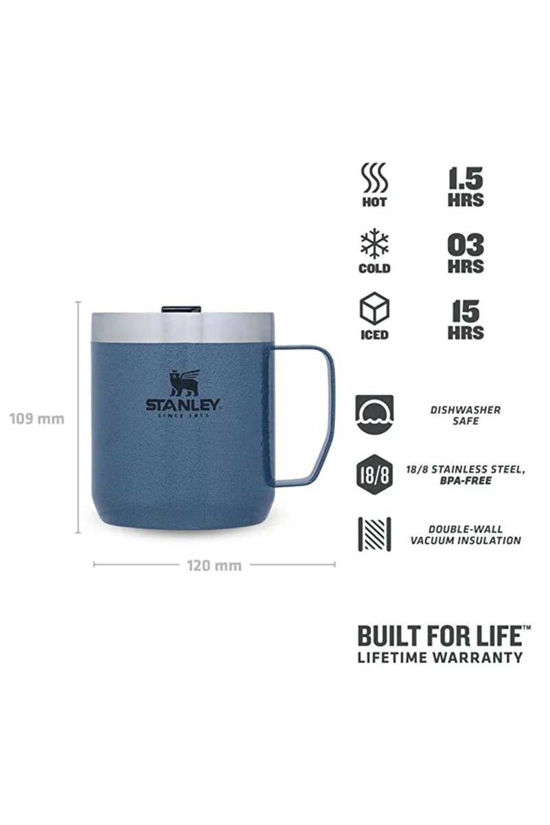 Classic Legendary Camp Mug | 0.35L Koyu Mavi 3. görsel