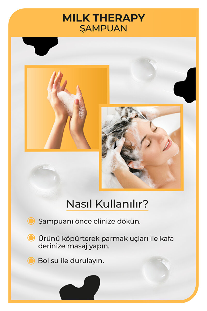 Milk Therapy Şampuan 500 ml 3. görsel
