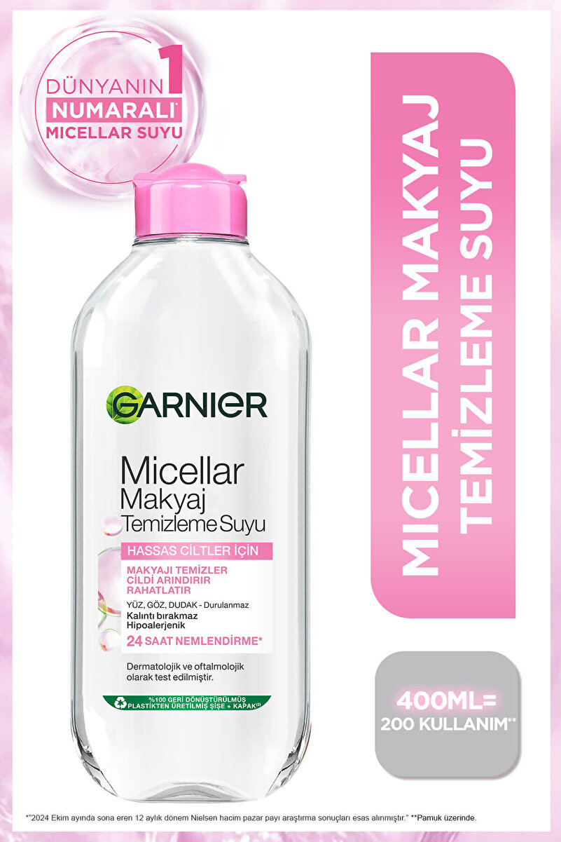 2'li Micellar Kusursuz Makyaj Temizleme Suyu 400 Ml 2. görsel