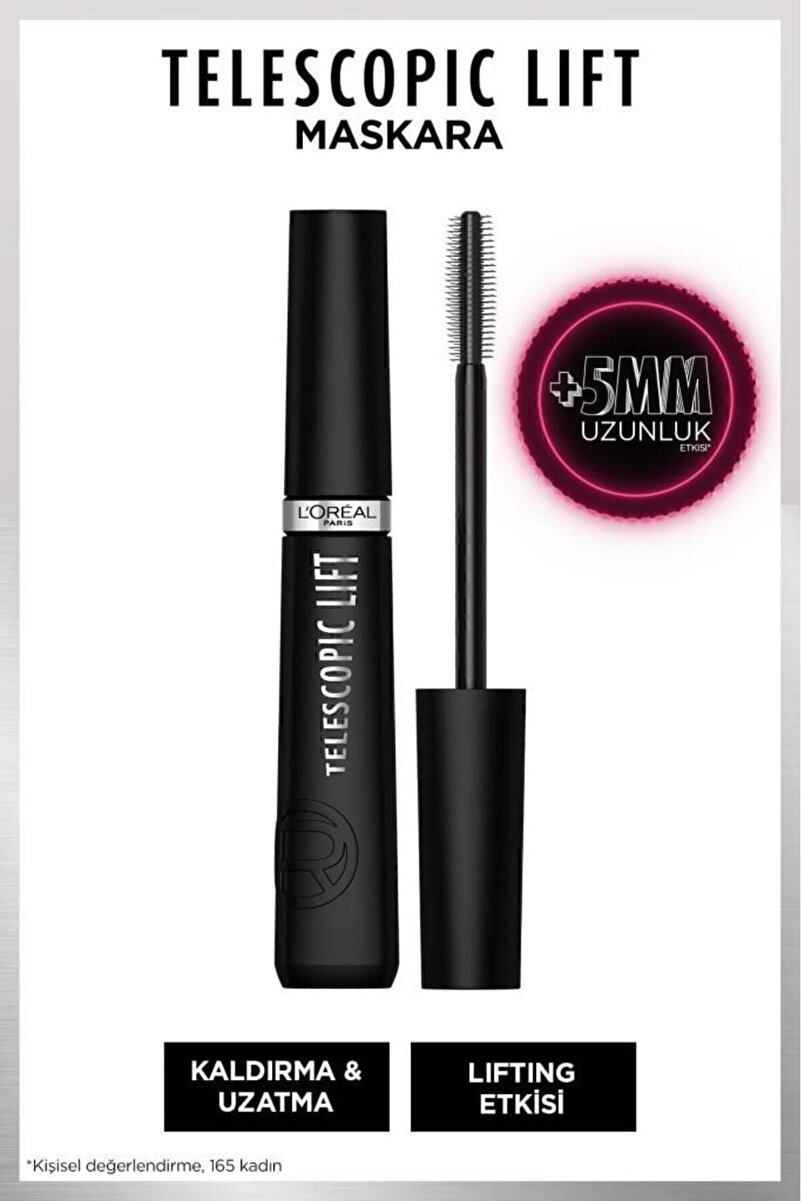 Telescopic Lift Siyah Maskara 2'li Set 2. görsel