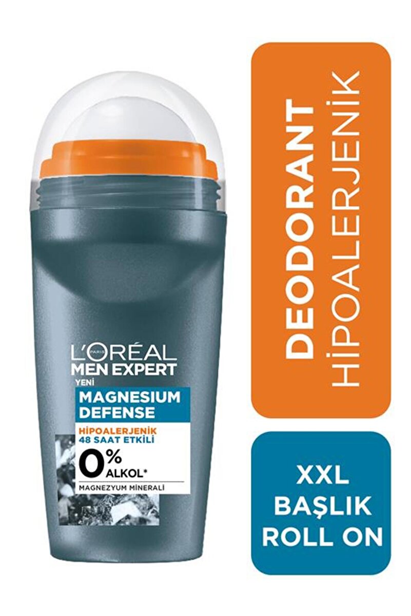 Men Expert Magnesium Defense Roll On 1. görsel