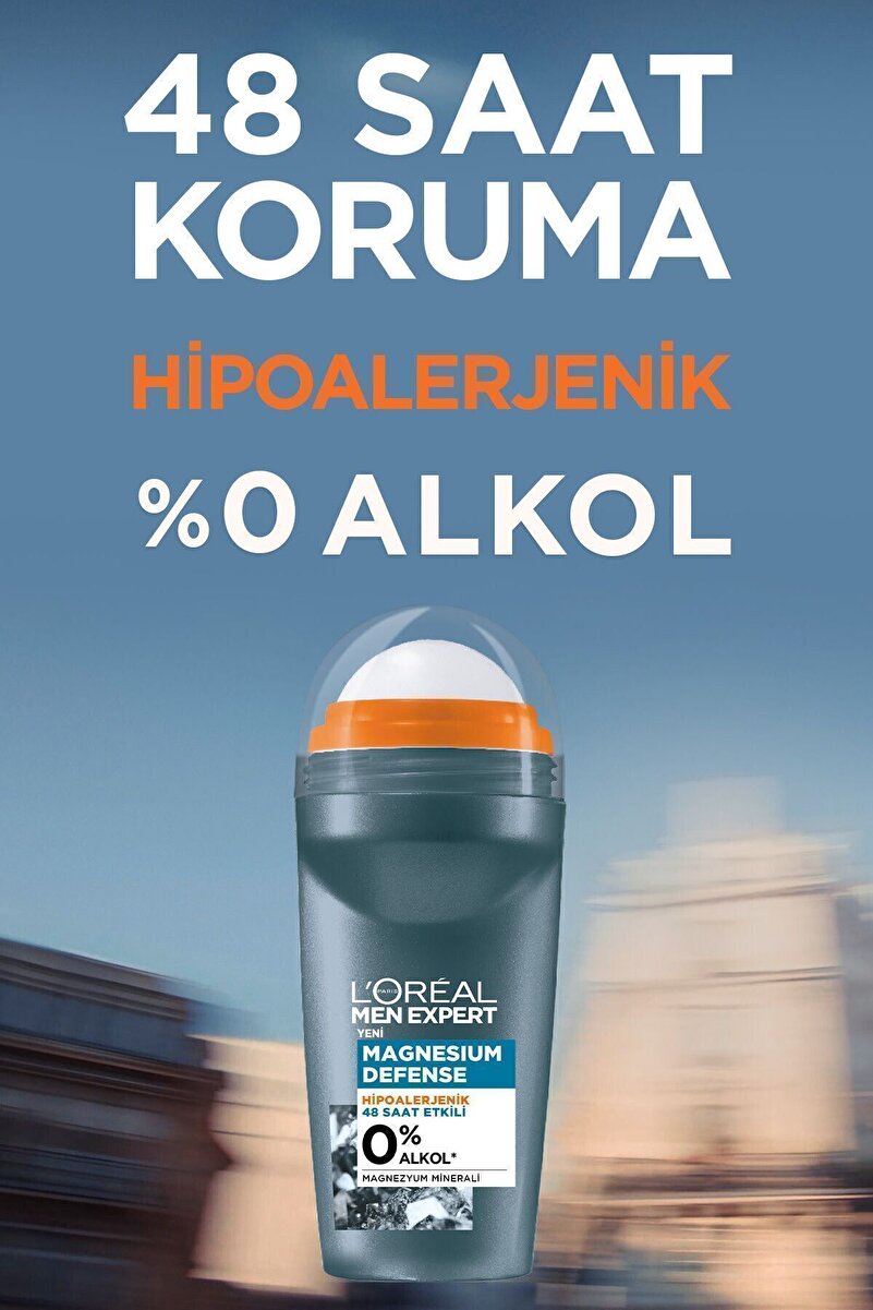 Men Expert Magnesium Defense Roll On 3. görsel