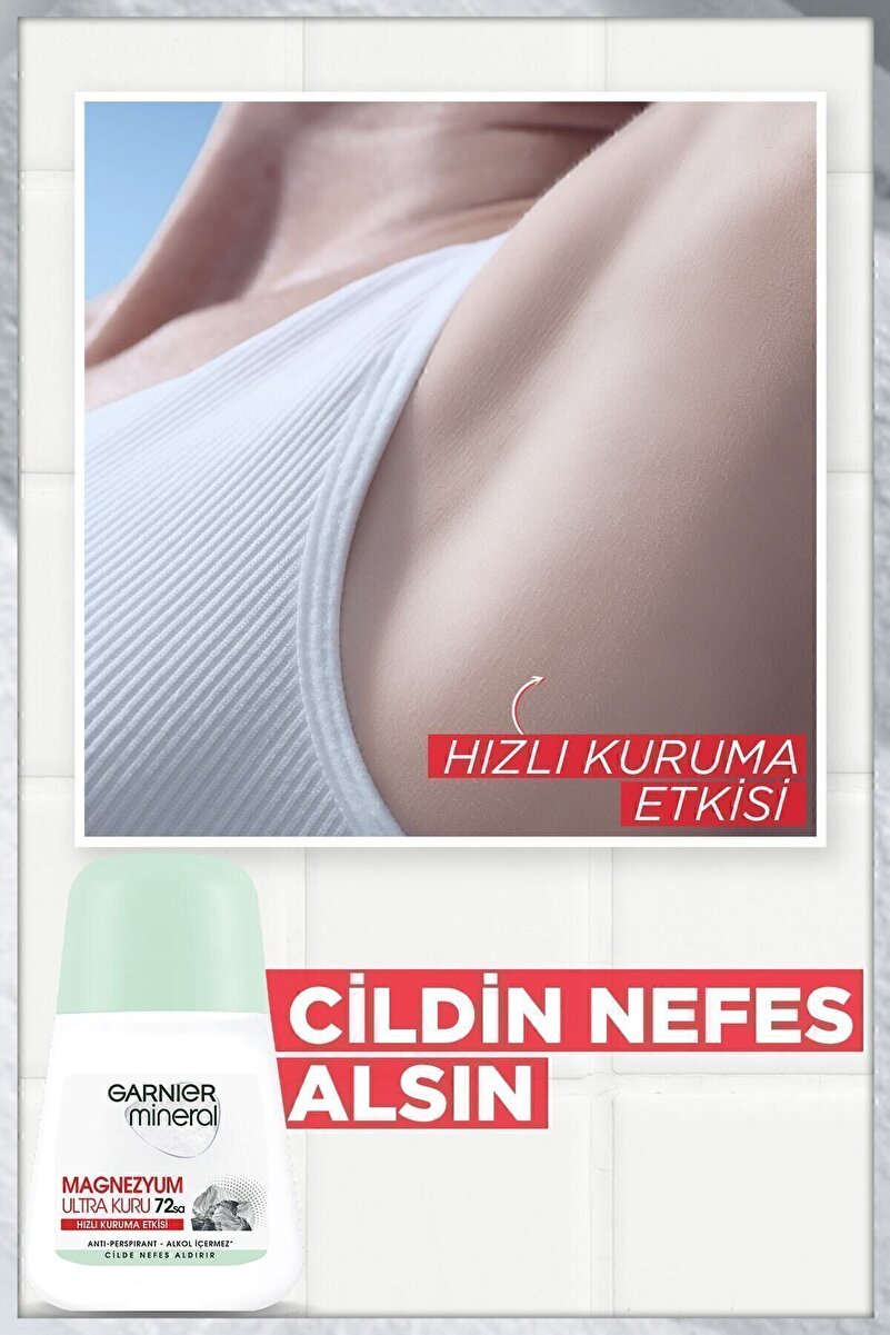Mineral Magnezyum Ultra Kuru Roll-on Deodorant-50 ML 2. görsel