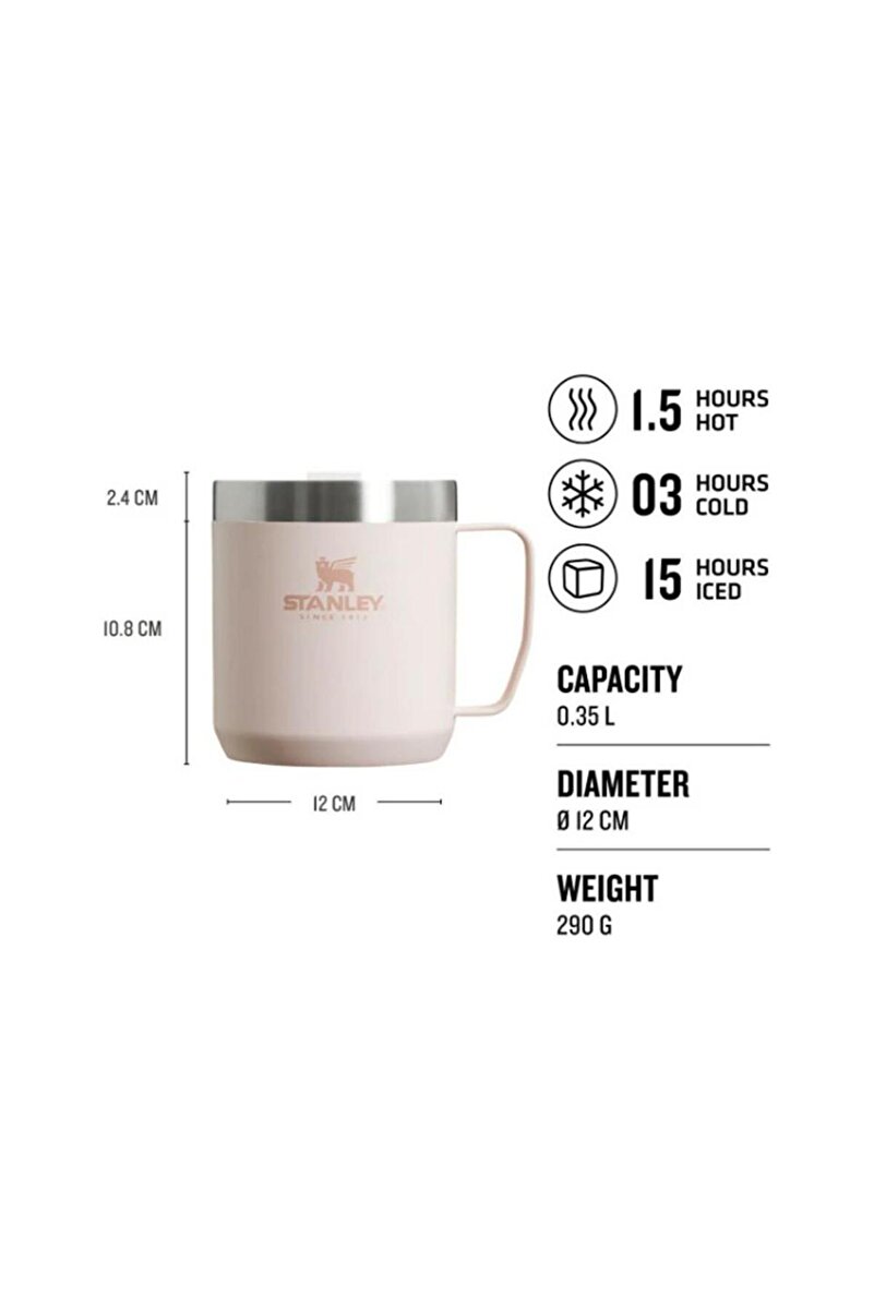 Classic The Legendary Camp Mug | 0.35L / 12oz Pembe 10-09366-271