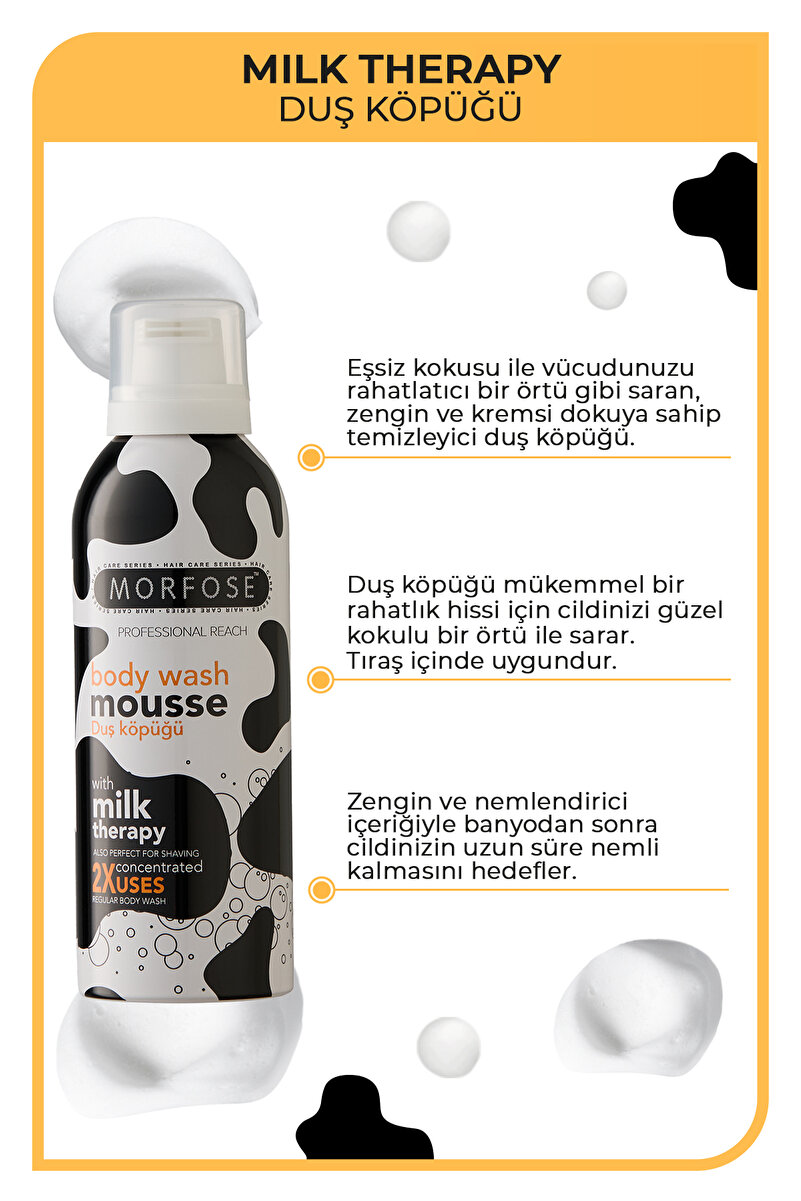 Milk Therapy Vücut Duş Köpüğü 200 ml 2. görsel