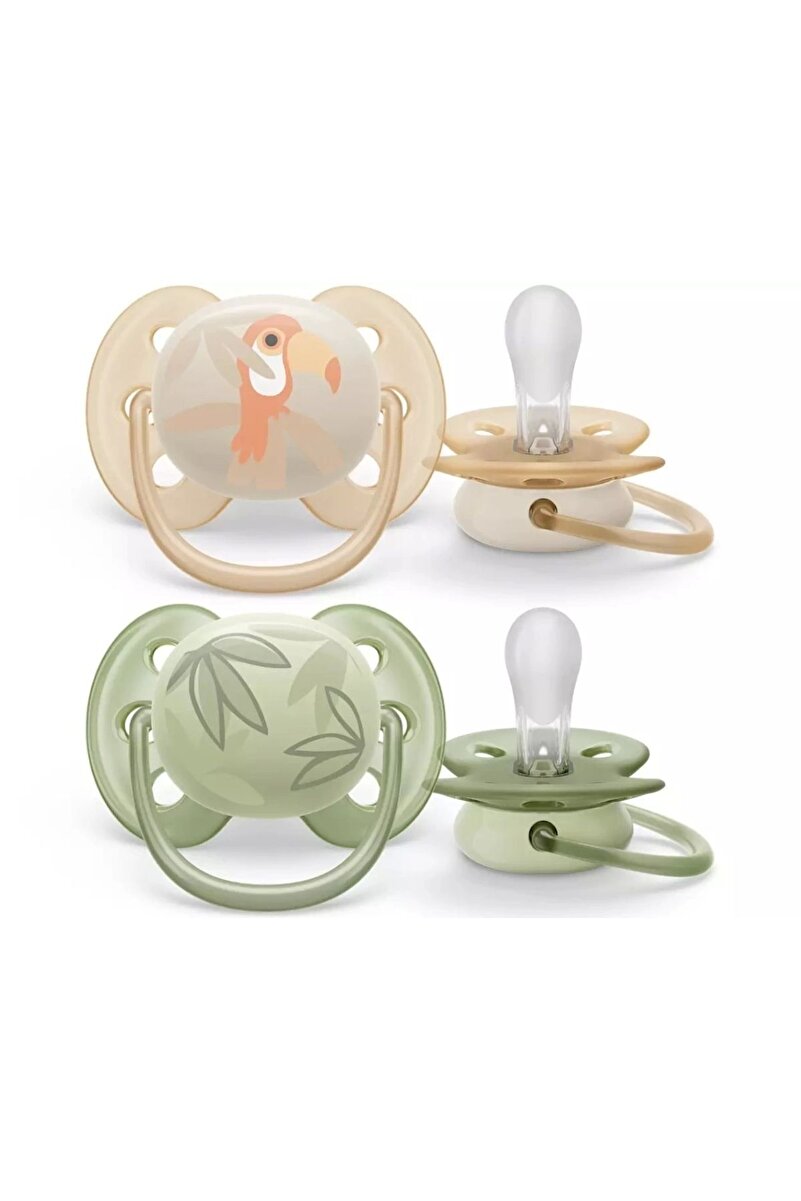 Ultra Soft Emzik 0-6 Ay, 2'li Erkek, SCF091/07 3. görsel