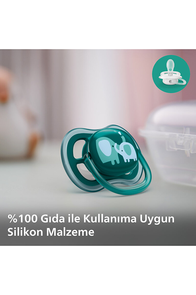 Ultra Air Emzik 18+ Ay,  2'li Paket, Erkek, SCF349/18 2. görsel