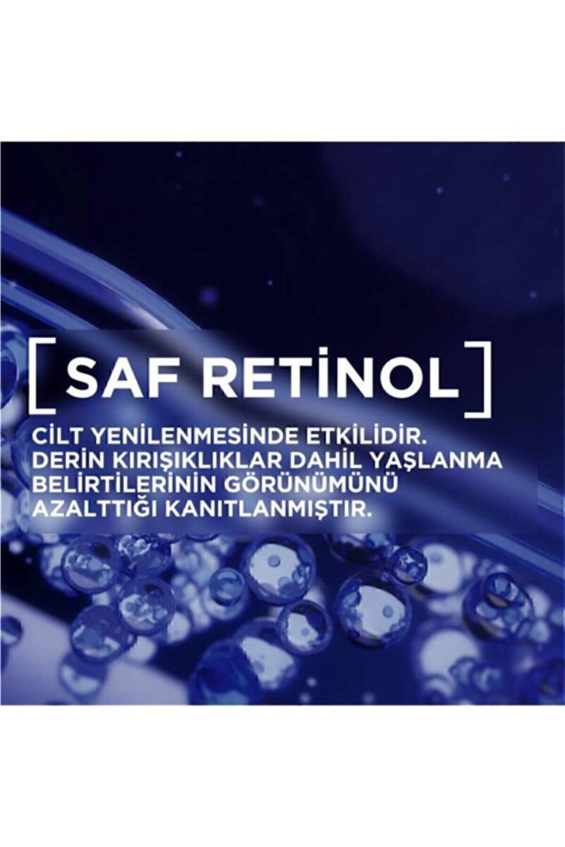 Revitalift Lazer Konsantre Saf Retinol İçeren Kırışıklık Karşıtı Pürüzsüzleştirici Gece Serumu 30ml 3. görsel