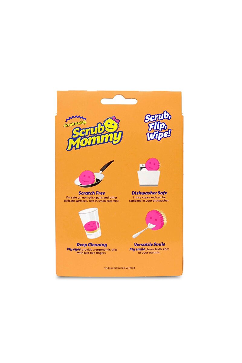 Scrub Mommy Çift Yüzeyli Bulaşık Süngeri 2. görsel