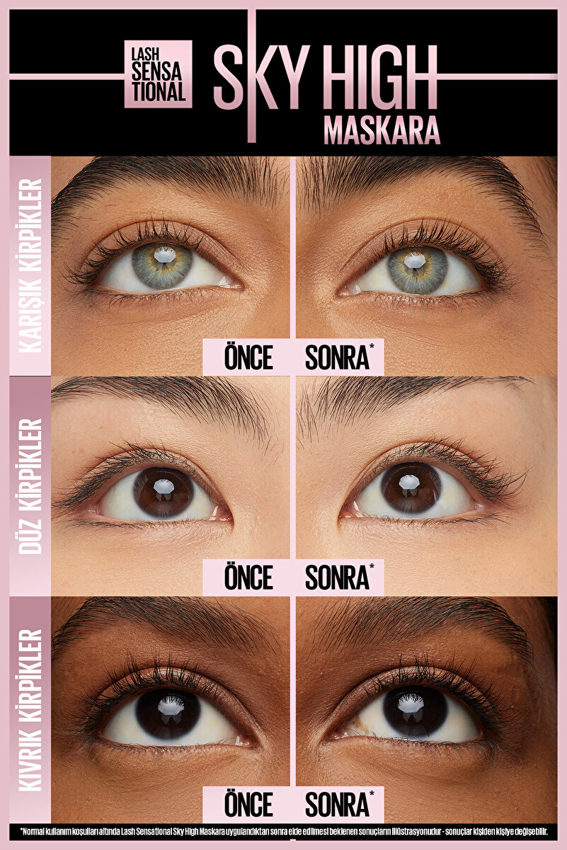 Lash Sensational Sky High Maskara 2'li Set 3. görsel