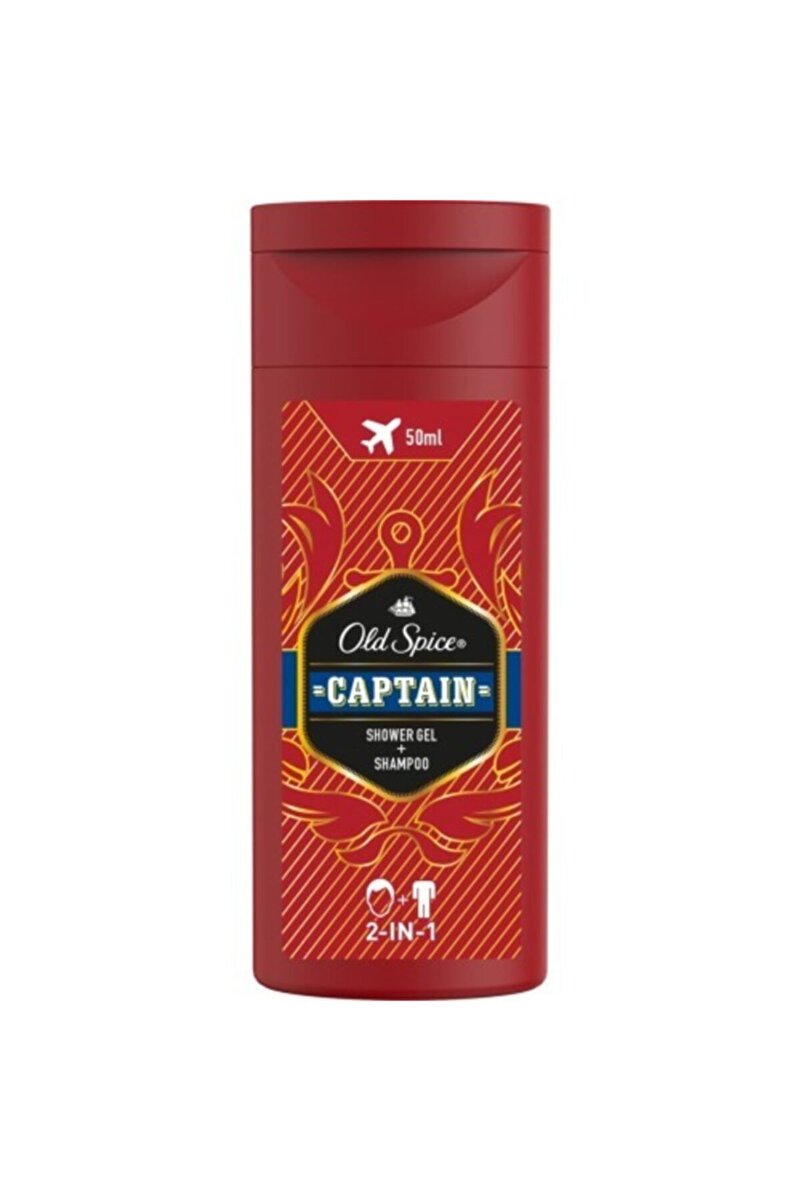 Captain Duş Jeli & Şampuan 50 Ml X 5 Adet 2. görsel