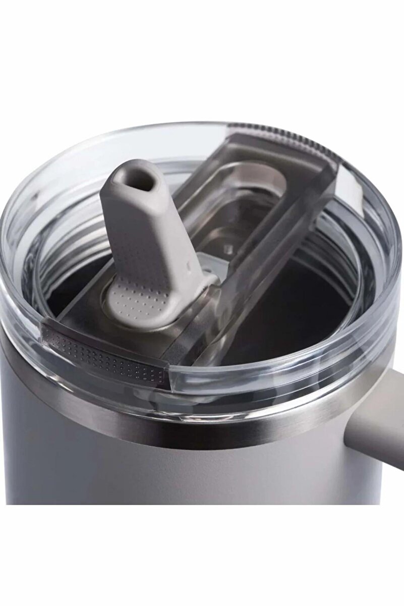 The Quencher ProTour Flip Straw Tumbler Pipetli Termos 1,18 LT / 40oz Gri 10-12486-098 2. görsel