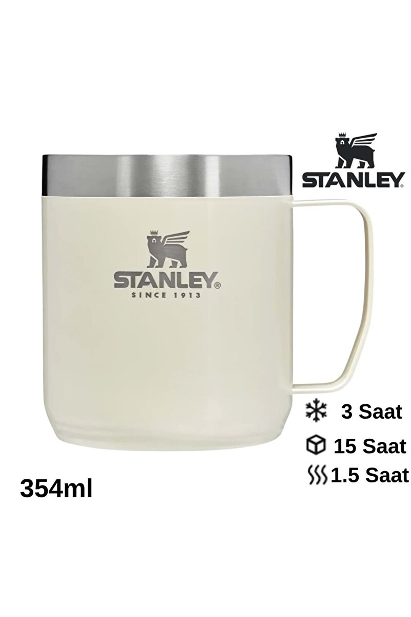 The Everyday Classic Legendary Camp Mug .35L / 12oz Krem 10-09366-313 1. görsel