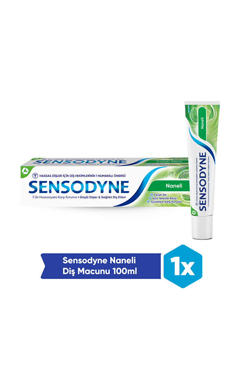 Naneli Diş Macunu 100 Ml 1. görsel