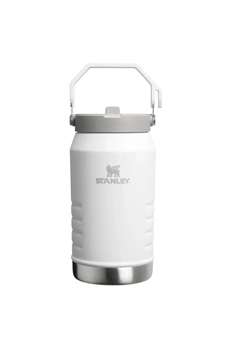 The IceFlow Flip Straw Jug Pipetli 1,90Lt Beyaz 1. görsel
