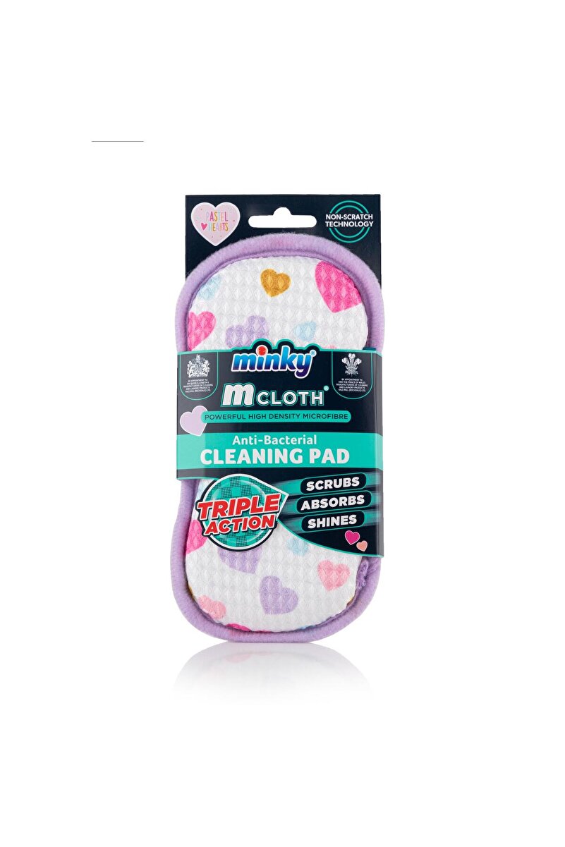 Minky Mcloth Anti-Bakteriyel Temizlik Pedi 1. görsel