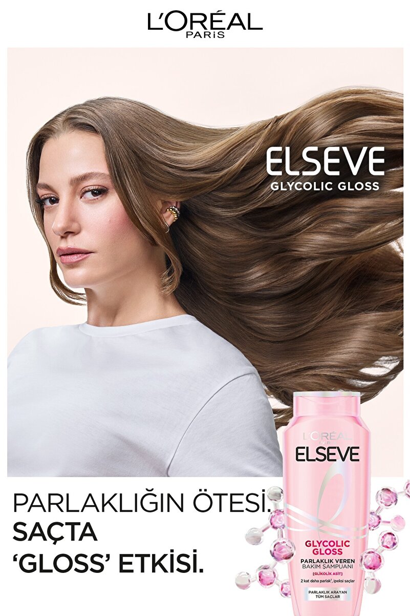 Glycolic Gloss Parlaklık Veren Bakım Şampuanı 300ml 2. görsel