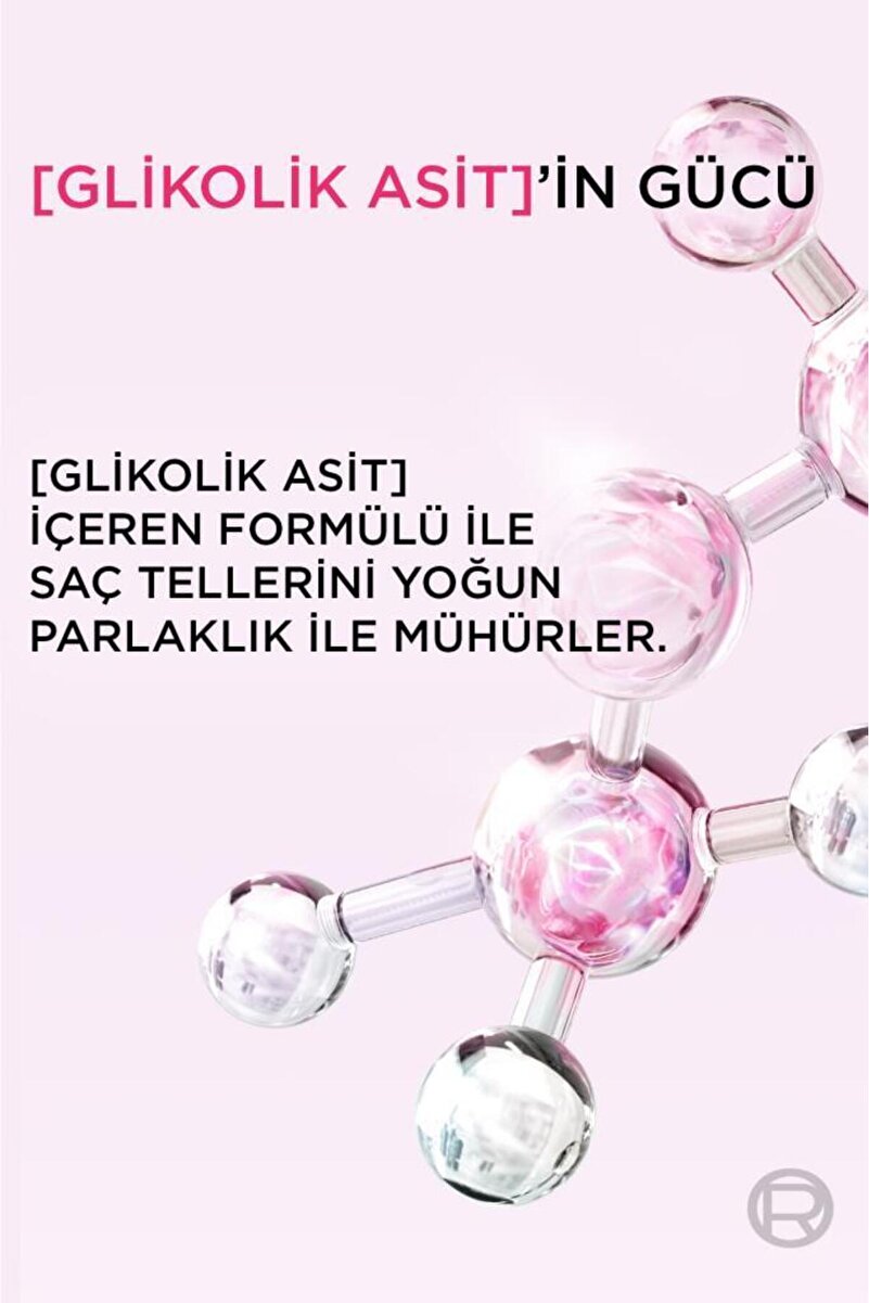 Glycolic Gloss Parlaklık Veren Bakım Şampuanı 300ml 3. görsel